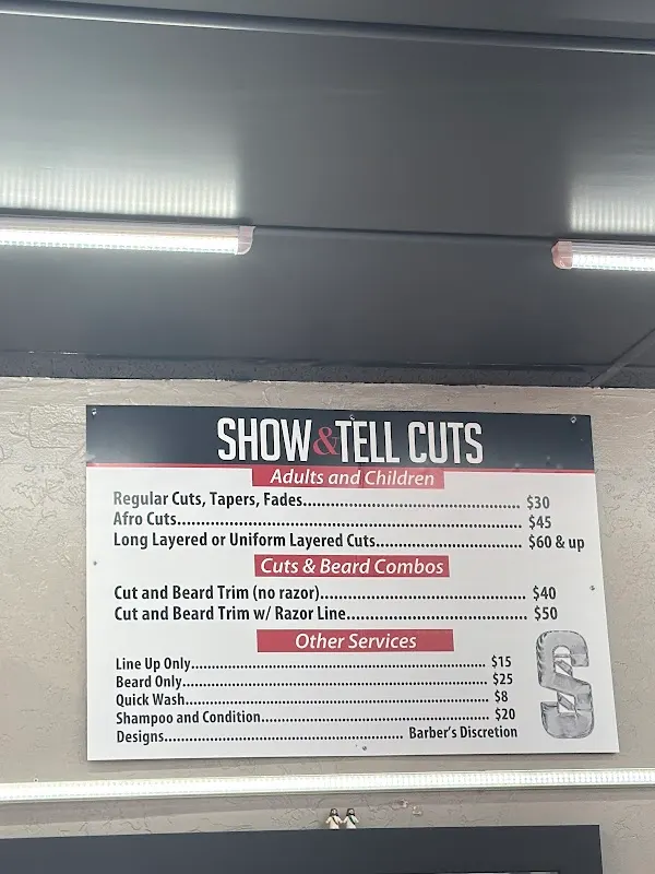 Show And Tell Cuts — Barber shop in Rowlett
